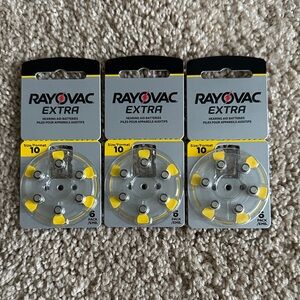 Rayovac Extra Hearing Aid Batteries Size 10